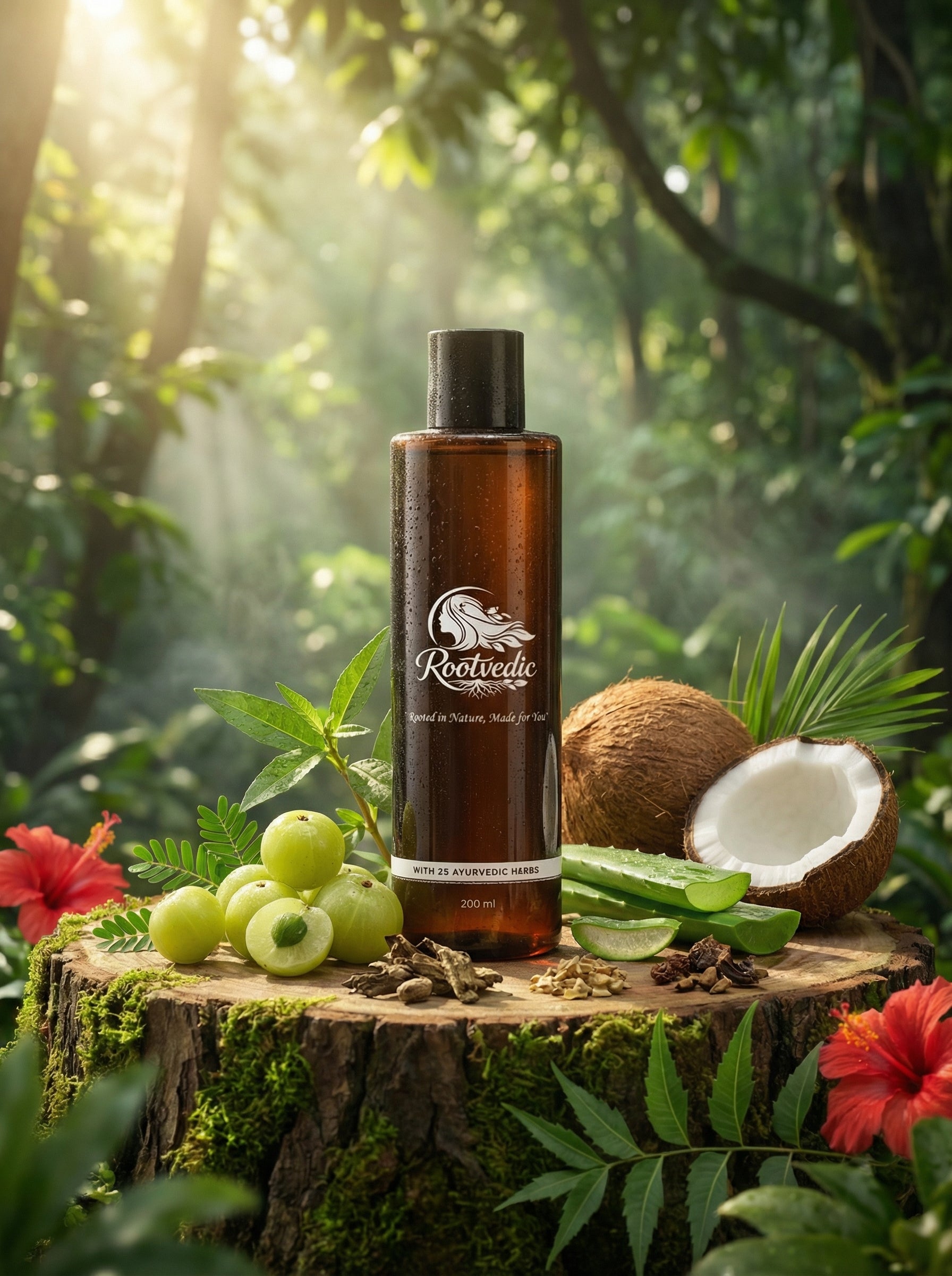 ROOTVEDIC Herbal Hair Oil